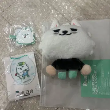 뿔바투 용몽 초기 키링 헤어 클립 가챠 수빈