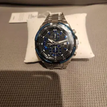 세이코 솔라 크로노그래프 블루/실버