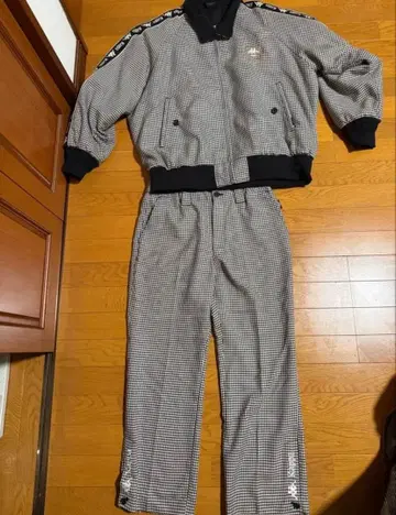 Kappa 체크 무늬 저리 세트