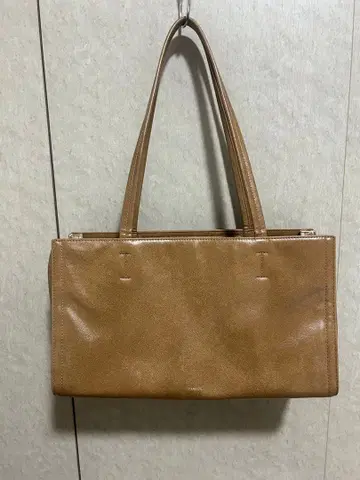 Stand oil 브라운 가죽 숄더백