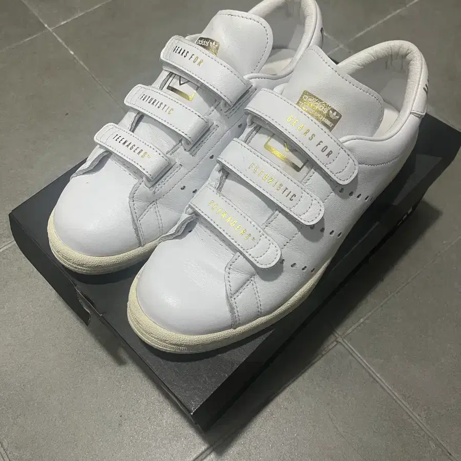 adidas gazelle silver green womens Adidas x Human Made Mens Superstar 80s Shoes – Extra Butter main image 0