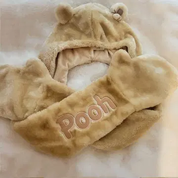 디즈니 리조트 푸우 머플러 프리