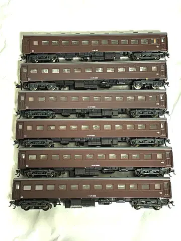 오하47 5량 오하61 1량 구형 객차 kato 실내등 점등 확인 완료