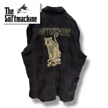 소프트 머신 체크 셔츠 사이즈 L