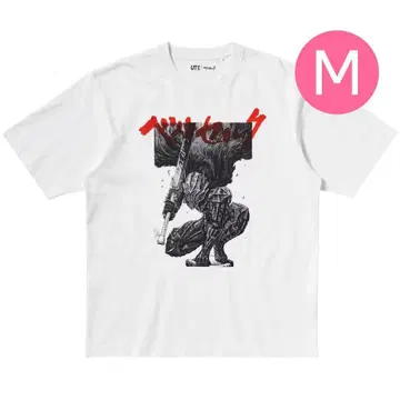 [ M ] 미개봉 새상품 베르세르크 T셔츠 광전사의 갑옷 유니클로 UT