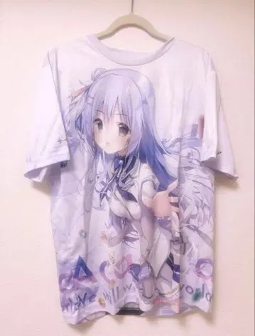 시라타마코 캐비지 소프트 주얼리 하츠 아카데미아 풀 그래픽 T셔츠