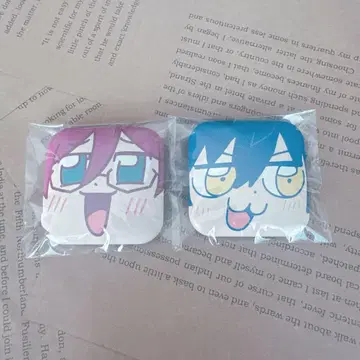 앙스타 부쿠스타 부쿠부 모에가 중국 스퀘어 캔뱃지 준 이바라