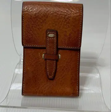 [ TADY&KING ] 태디앤킹 브라운 가죽 카드 케이스 & 명함지갑