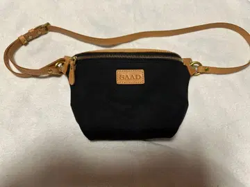 SAAD 사드 바디백 숄더백 힙색 블랙 미사용 새상품