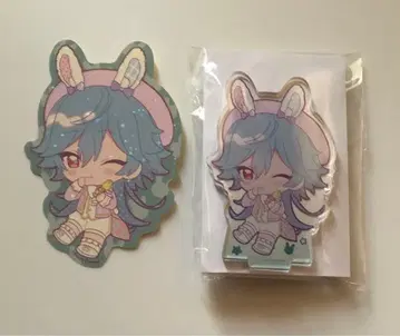 앙스타 아크릴 스탠드 스티커 라이카 애니카페