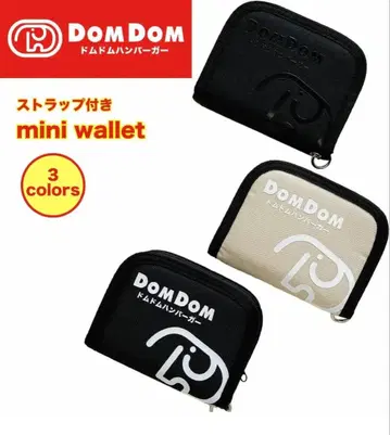 돔돔 버거 지갑 스트랩 포함