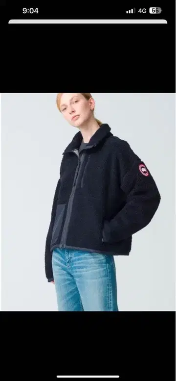 Canada Goose 플리스 자켓 S 사이즈