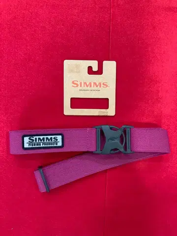 SIMMS 웨이더 벨트 RED