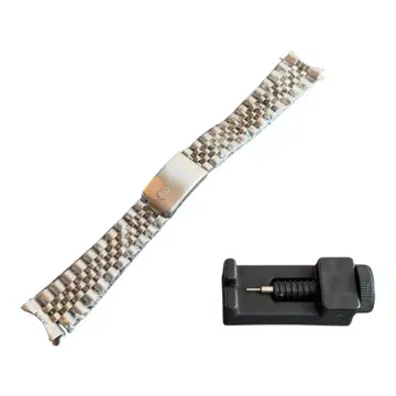 손목시계 부품 쥬빌리 브레스 벨트 실버 러그 폭 20mm 호환품
