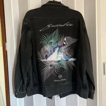 여왕벌 데님 자켓 qb 럭셔리 데님 자켓 빙산 공작