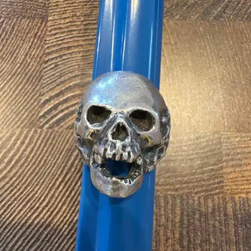 크레이지피그 Plague/스컬 디자인 실버 반지