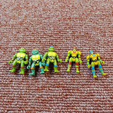 뮤턴트 닌자 터틀즈, 미니 터틀즈 피규어 5체 세트