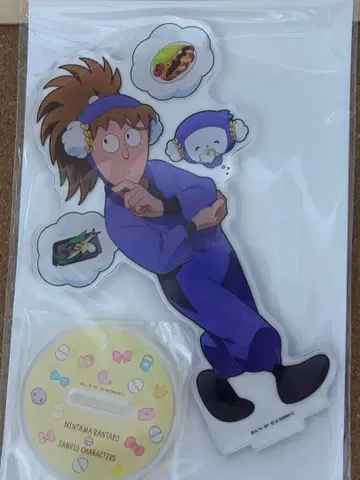 닌타마 란타로 AMO 카페 산리오 콜라보 후와 라이조 아크릴 스탠드