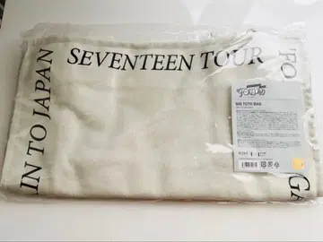 SEVENTEEN FOLLOW BIG TOTE BAG