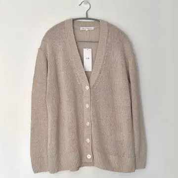 택 포함 새상품! 23구 린넨 실크 릴리얀 가디건 38 베이지 계열