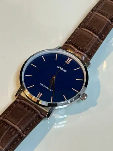 CASIO 카시오 아날로그 손목시계 MTP-VT01L-2B