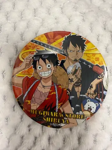 무기와라 스토어 캔뱃지 MATSURI 루피 로