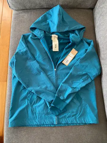 ten-c 풀 집업 후드티 코발트 블루