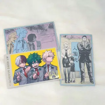 나의 히어로 아카데미아 원화전 메모리얼 컬렉션 3점 세트 히로아카전