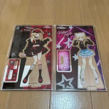 학마스 후지타 코토네 가라오케 철인 아크릴 스탠드 세트