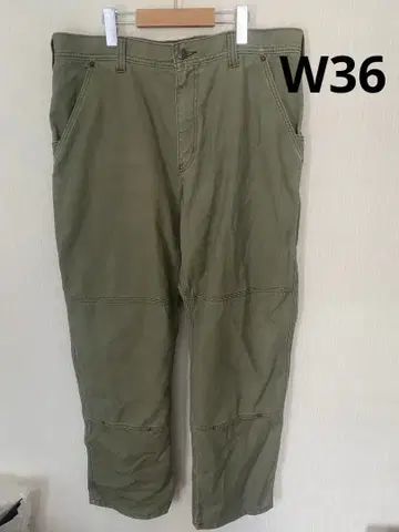 patagonia 더블니 워크 팬츠 36 올리브