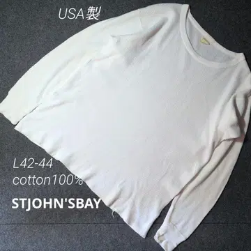 빈티지 STJOHN'S BAY 코튼 서멀 긴팔 티셔츠 L
