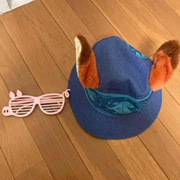 대인기!! 주토피아 팬캡과 안경