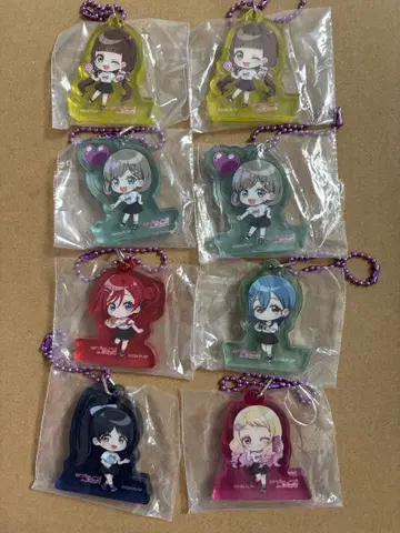 Liella! 아크릴 오브제 키링 8개