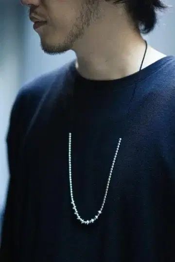 OX JEWELRY High-End SilverBeads Necklace