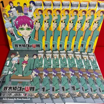 사이키 쿠스오의 재난 애니메이션 DVD 전권 세트 1기+2기 총 16권