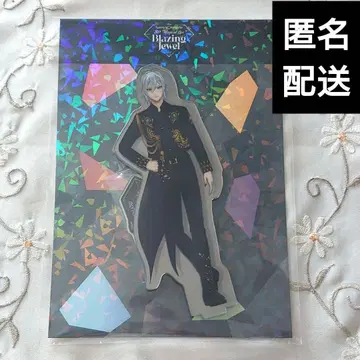 실버 트위스테 3D 블레이징 주얼 미러 아크릴 스탠드