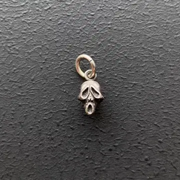 스크림 스컬 실버925 목걸이 펜던트 탑 호러 비명