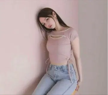 andmary 안드마리 Luna girls tops 핑크