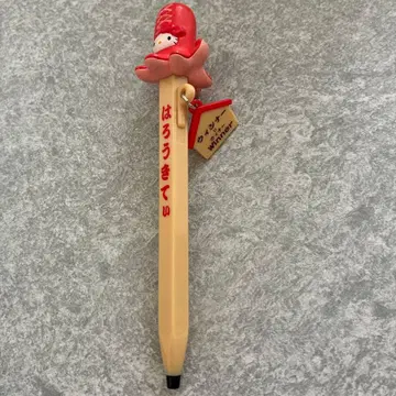 문어 소시지 모양 kitty 볼펜