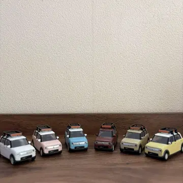 스즈키 알토 라팡 미니카 6대 세트