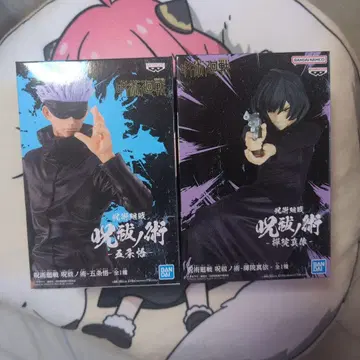 주술회전 피규어 2체 세트 고죠 사토루 젠인 마이