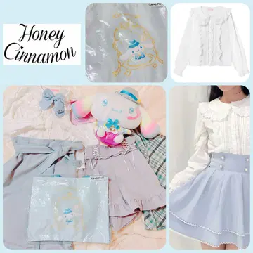 7점 플라워 코튼 프릴 블라우스 Honey Cinnamon 레이스업