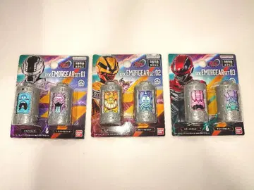 초우주형사 갸반 인피니티 DX 에모루기어 세트 01 02 03