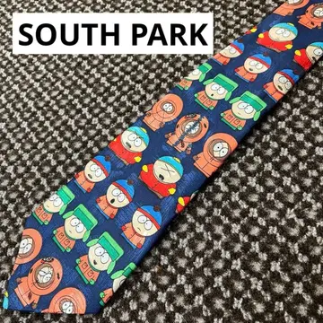 사우스 파크 넥타이 올 패턴 캐릭터 1999 공식 빈티지