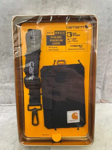 칼하트 카드 홀더 넥스트랩 카드 케이스 블랙