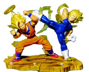 드라캅 드래곤볼 Z 피규어 [ 초사이어인 2 손오공 vs 마인 베지터 ]