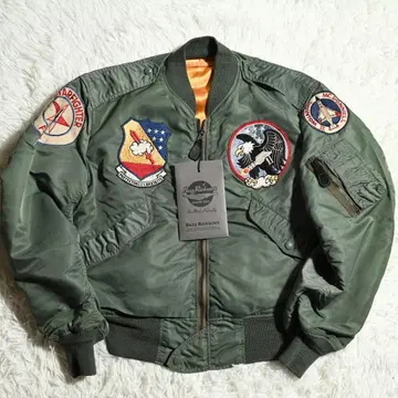 미사용 택 포함 데드스탁 버즈릭슨 플라이트 자켓 L-2B