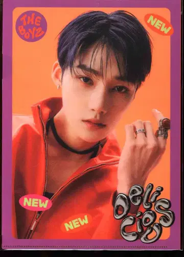 THE BOYZ Delicious NEW 클리어 파일