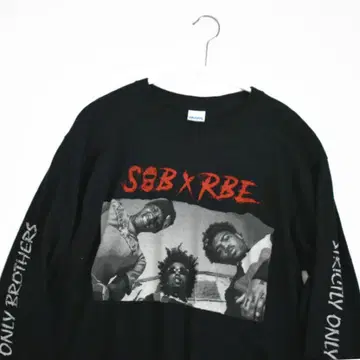 SOBXRBE T셔츠 raptee hiphop music vintage