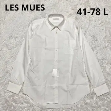 새상품 AOKI LES MUES 와이셔츠 41-78 L 화이트 긴팔